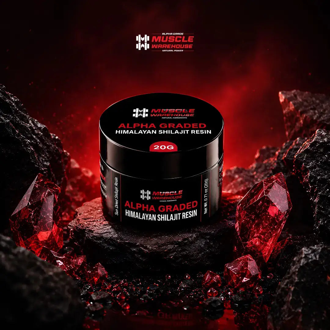 Buy Shilajit Resin 20g UK | Lab-Tested | Muscle Warehouse
