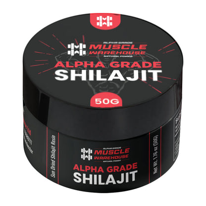 Alpha Grade 50g muscle warehouse Himalayan shilajit resin 