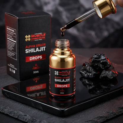 Muscle warehouse Shilajit liquid drops 