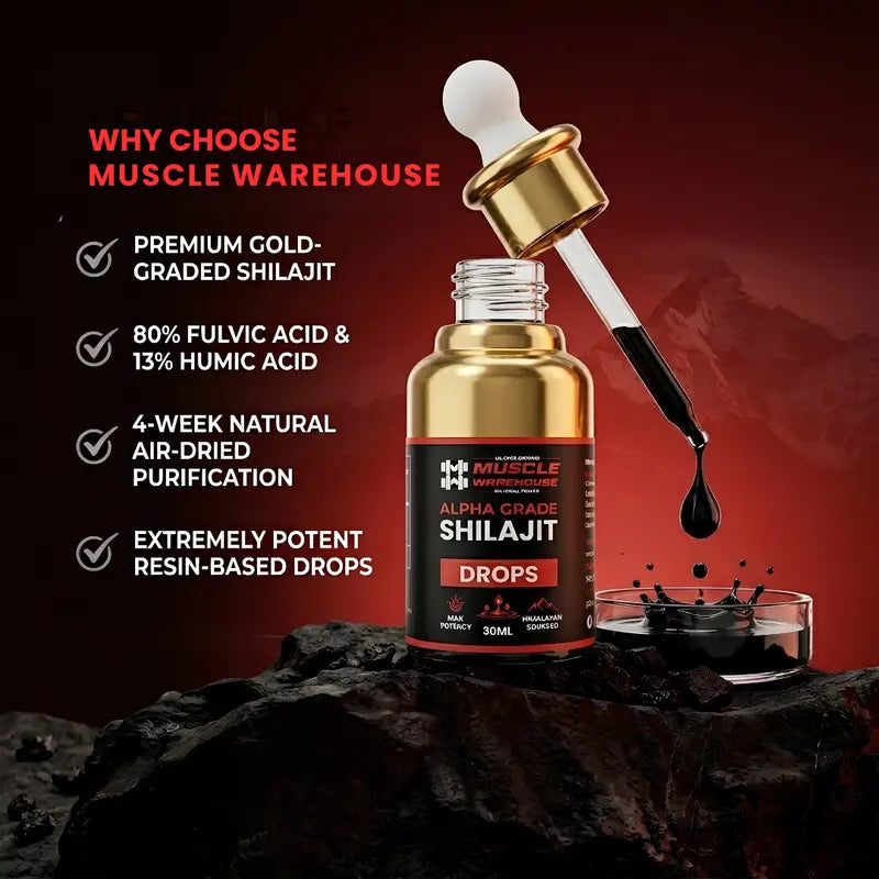 Why choose muscle warehouse shilajit