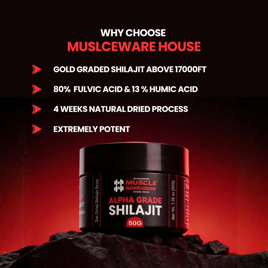 Alpha Grade Shilajit Resin Jar 50g – Muscle Warehouse