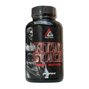 Alpha Grade Titan Stack 120 Capsules