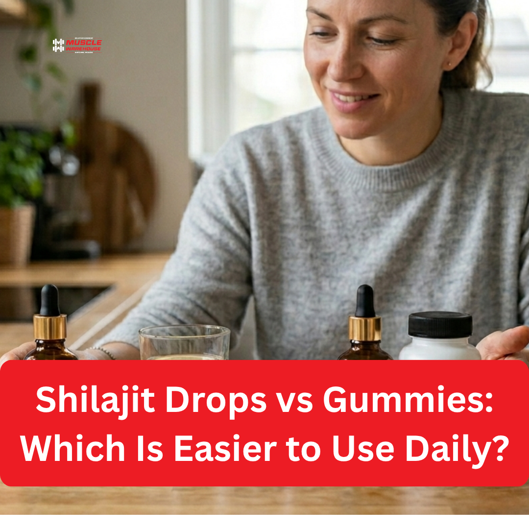 Shilajit Drops vs Gummies