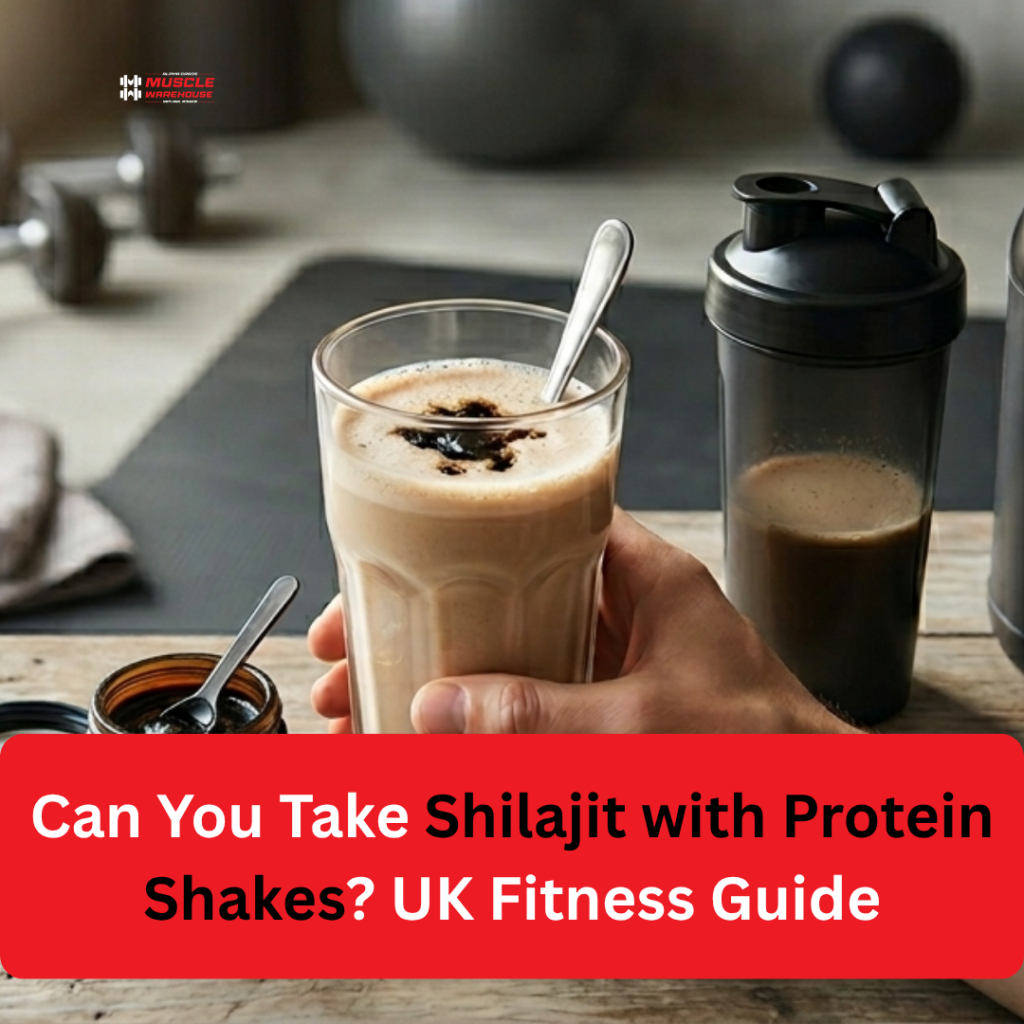 Shilajit with Protein Shakes