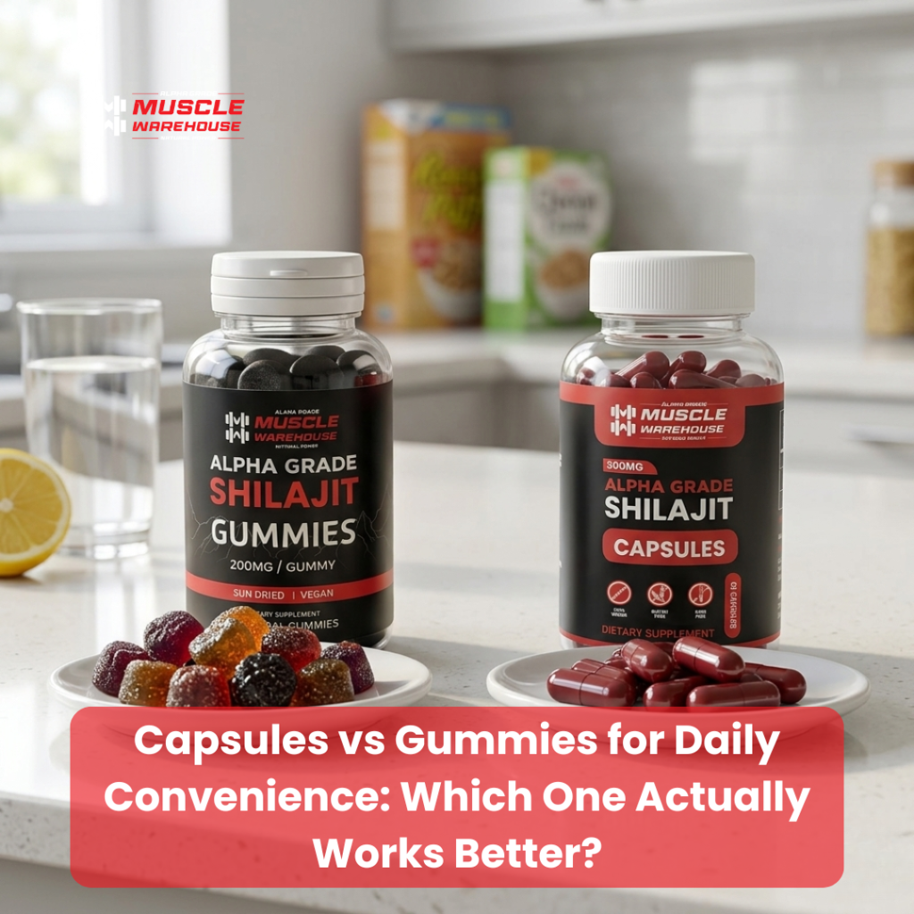 Capsules vs Gummies